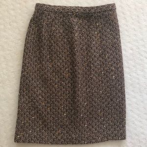 Ann TAylor Loft Tweed Skirt